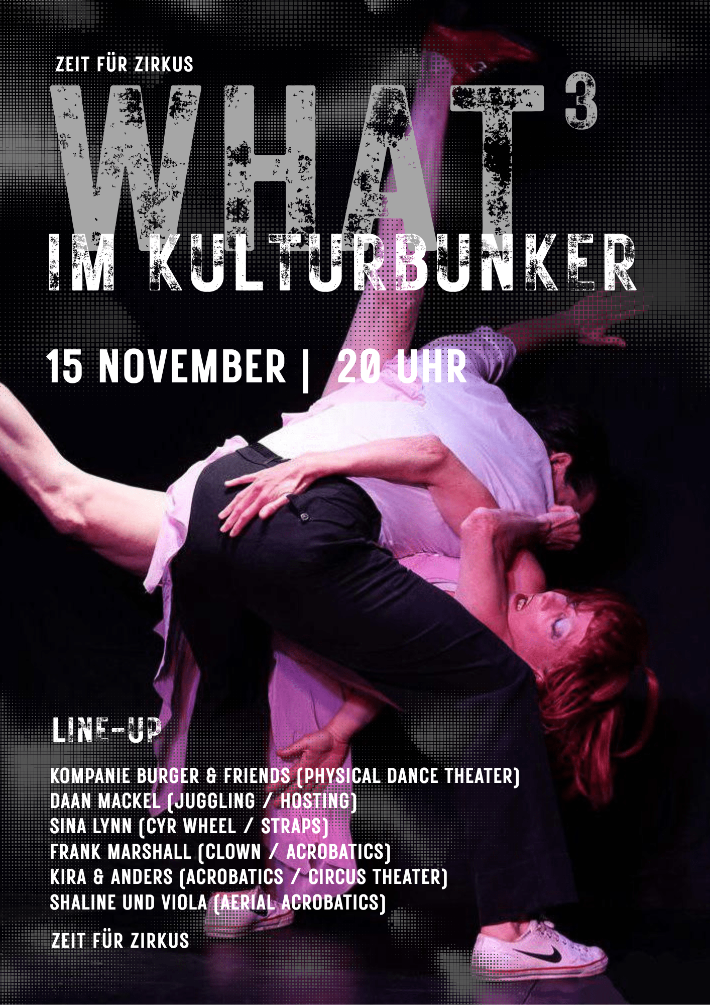 What³?! Zeitgenössisches Zirkus-Varieté